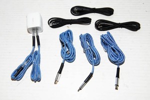 Belkin 45W USB-C Charger & Assorted Cables