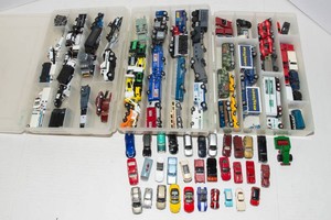 Assorted Toy Vehicles  Metal & Plastic