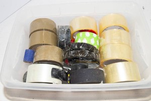 Tape, Tape & More Tape  Large Assortment