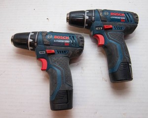 Bosch PS31 12V Cordless Drills  Pair with Batteries