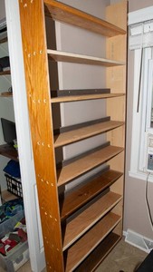 Handcrafted Bookshelf - 82 Tall