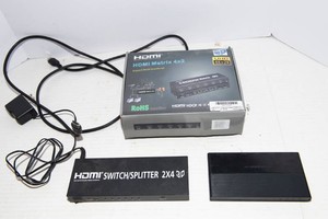 HDMI Matrix 4x2 Switch  Splitter & HDMI Accessories