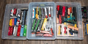 Large Model Train Lot