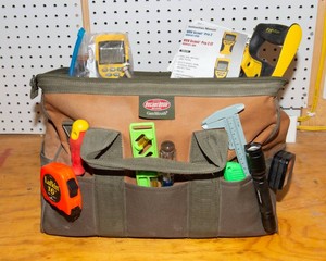 Tool Bag Filled with Goodies  Hand Tools & More