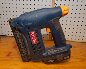 Ryobi P300 18V Cordless Nailer  Stapler with Battery