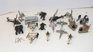Miniature Figurines & Corgi Die-Cast Helicopters