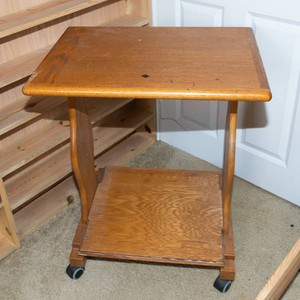 Handcrafted Rolling Table