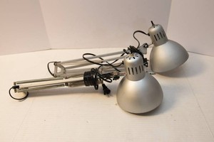 Adjustable Work  Desk Lights  Pair