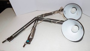 Adjustable Desk  Work Lamps  Pair
