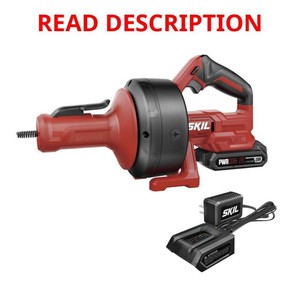 $139 SKIL  20-Volt Cordless Power Snake Drain Cleaner Kit
