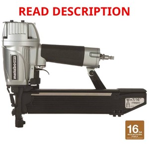 $279 Metabo HPT  Pneumatic 16-Gauge Standard Crown Stapler
