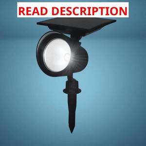 2 pack. Patriot Lighting  Solar Integrated LED Landscape Flood Light