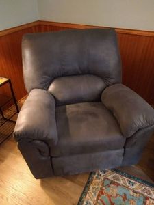 Nice Faux Leather Recliner