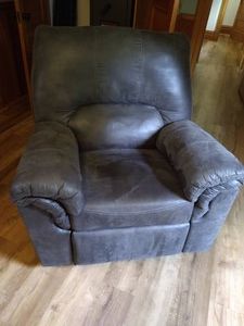 Nice Faux Leather Recliner