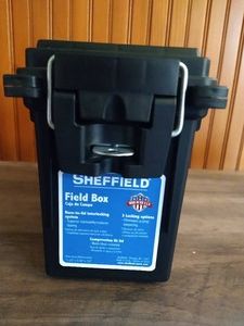 Field Ammo Box With (8) Boxes .22 HP Ammo