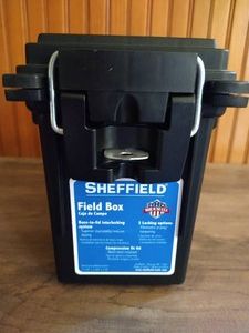 Field Ammo Box With (3) Boxes 9mm Ammo