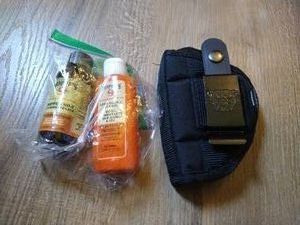 Bulldog Holster With Gun Oil & Cleaner