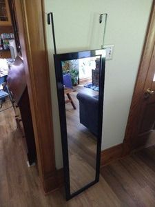 Over-The Door Hanging Mirror