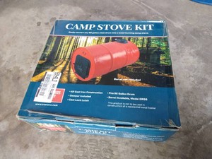 Camp Stove Kit (For Converting Steel Drum)