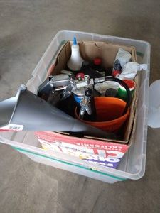 Grease Gun, Motor Oil, Etc