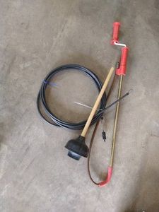 Drain Cleaning Lot - Snakes & Plunger