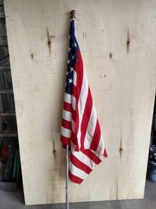 3x5 US Flag & Pole