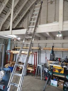 Nice Werner Aluminum 28 Extension Ladder