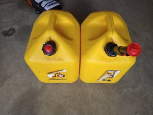 (2) 5 Gallon Diesel Containers (Empty)