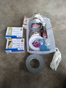Outlets, Hose Clamps, Assorted Tape, Etc