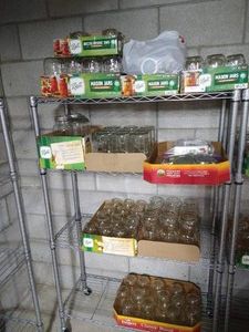 Huge Lot of Canning Jars & Lids