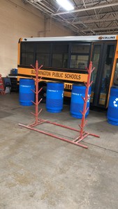 UPRIGHT METAL STORAGE RACK
