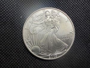 2003  Beautiful Uncirculated 1 Oz. Silver American Eagle
