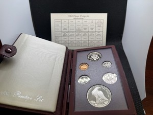 1984-S Olympic Silver Prestige Mint Set in Original U.S. Mint Package with COA  - Greysheet Wholesale Value is $75.48
