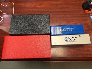 PCGS, NGC, and Two Generic Coin Slab Storage Boxes