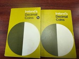 Two sets of Irelands Decimal Coins 1969, 1970, and 1971 - 12 Total Coins. Value per the Irish Catalog of Coin Prices  $18.28 per set ($30 per set on EBay.)