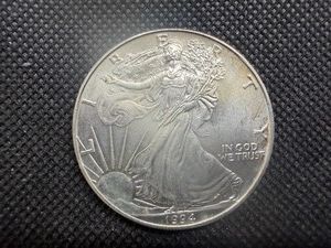 1994  Beautiful Uncirculated 1 Oz. Silver American Eagle