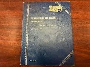Nice Partial Set of Early Date (1932-1945) Washington Quarters- 29 coins  Includes Key Dates 1932-D and 1932-S, Greysheet value for these coins in G4 condition is $488.05