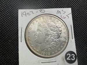 High Grade 1902-O Morgan Silver Dollar