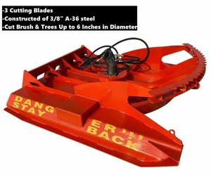 TOPCAT Heavy-Duty Skid Steer Brush Cutter