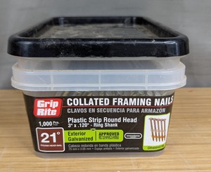 Grip-Rite 21 Degree Collated Framing Nails G