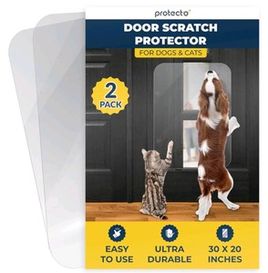 PROTECTO 2 Pack 30 x 20 Door Scratch Protectors - Brand New
