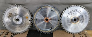 Assorted Metal and Wood Circular Saw Blades G