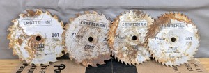 Craftsman 7-14 Steel Circular Saw Blades - 4 Pack G