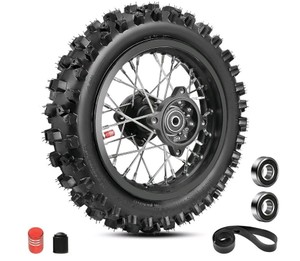 3.00-10 Dirt Bike Rear Wheel Rim Tire Assembly $85.99 Retail - Brand New