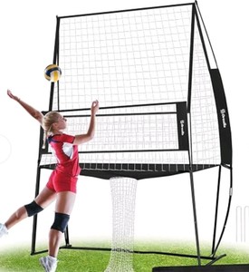 Volleyball Practice Net Station with Adjustable Height $96.99 Retail - Brand New