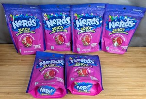 Nerds Juicy Gummy Clusters Strawberry Punch 6-Pack - Brand New
