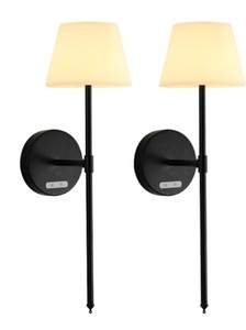Battery Operated Wall Sconce Set of 2 $48.99 Retail - Brand New