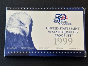 1999-S State Quarter Proof Set