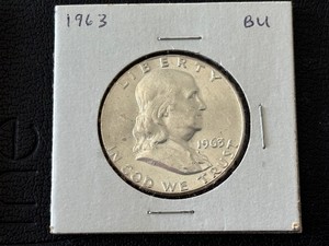 1963 Franklin Half Dollar