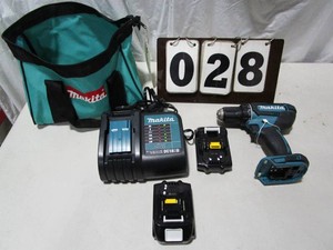 Makita 18V Compact 12 Driver Drill Kit